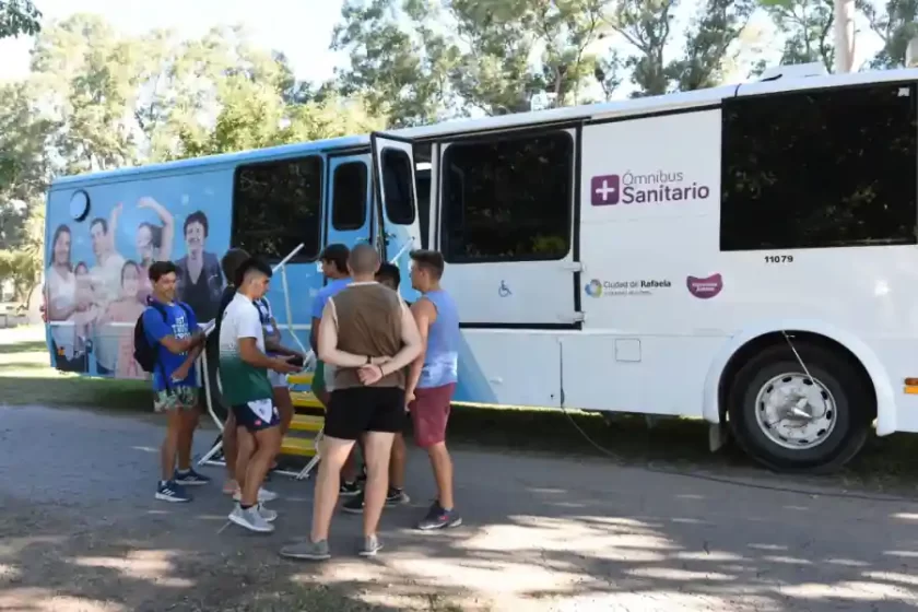 El Ómnibus Sanitario continúa en barrio Belgrano Omnibus sanitario