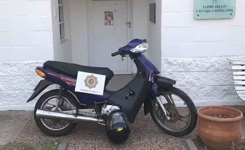 Recuperan Moto Sustraída en un Supermercado, Menor de Edad Implicado Recuperan Moto Sustraída en un Supermercado, Menor de Edad Implicado