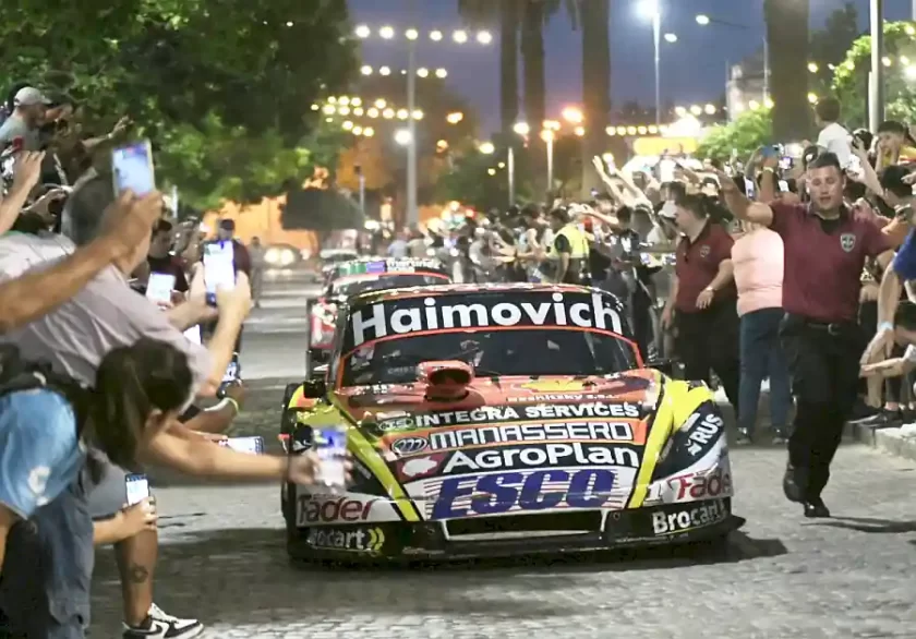 Ya se vive el TC en Rafaela Ya se vive el TC en Rafaela