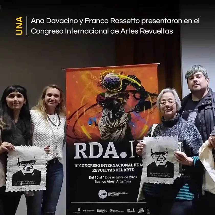 La UNA celebra el 3º Congreso Internacional de Artes "Revueltas del Arte" La UNA celebra el 3º Congreso Internacional de Artes "Revueltas del Arte"