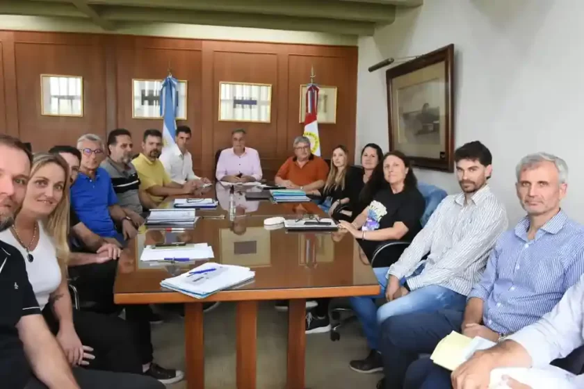 Transición en Rafaela: reunión por obra pública, servicios, ambiente y vivienda Transición en Rafaela: reunión por obra pública, servicios, ambiente y vivienda