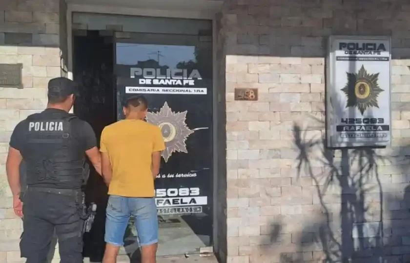 Detienen a un sospechoso de robo en Rafaela Detienen a un sospechoso de robo en Rafaela