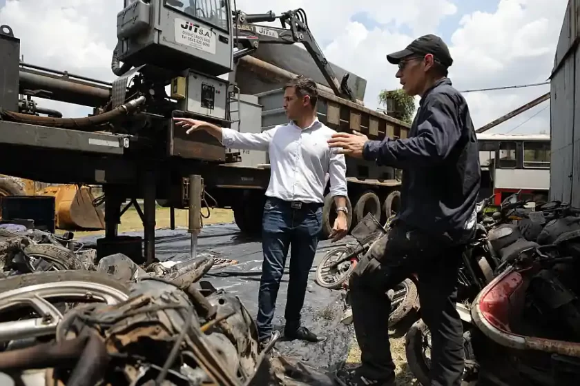 Ordenamiento de tránsito: El municipio compactó 755 vehículos Ordenamiento de tránsito: El municipio compactó 755 vehículos