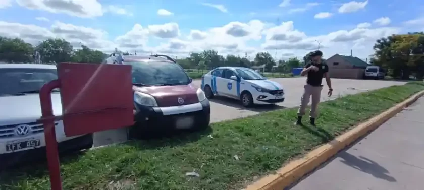 Operativo conjunto permite recuperar un utilitario robado Operativo conjunto permite recuperar un utilitario robado