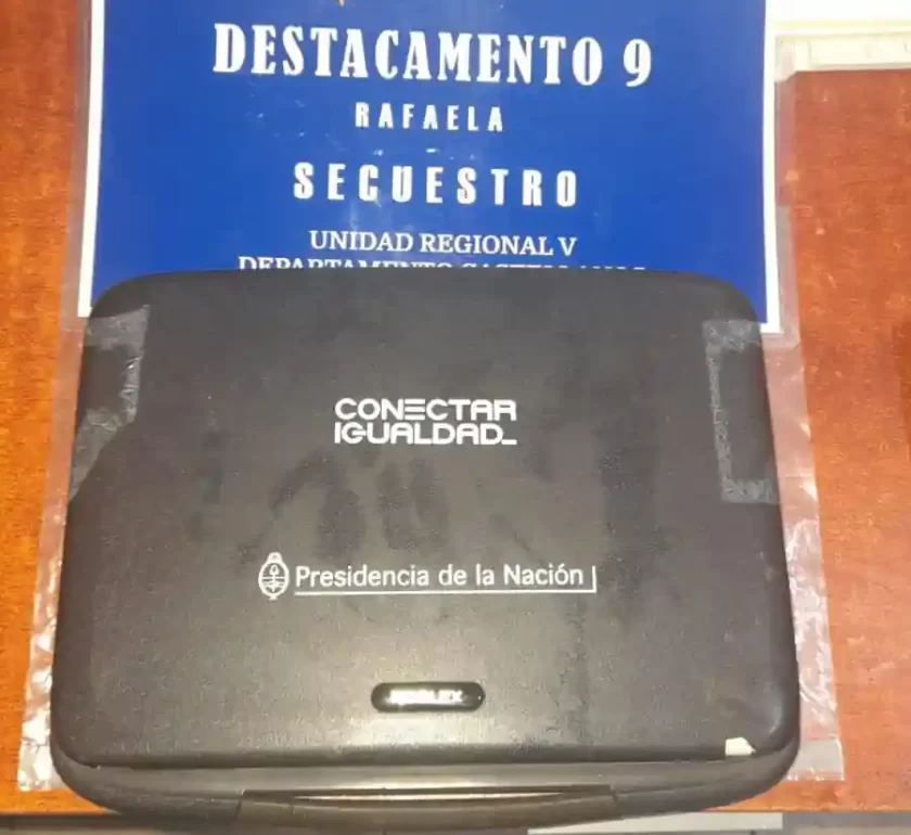 Rafaela: Aprehensión de Sospechoso y Recuperación de Bienes Robados Rafaela: Aprehensión de Sospechoso y Recuperación de Bienes Robados