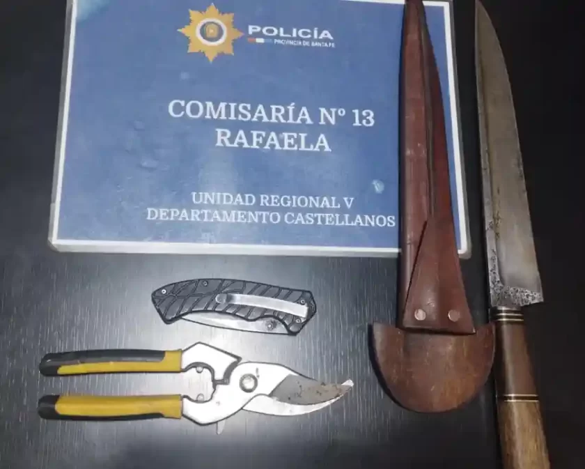 Arresto y secuestro tras amenazas en Rafaela Arresto y Secuestro tras Amenaza en Rafaela