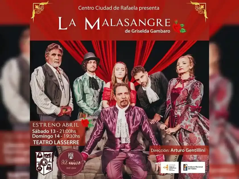 El Grupo de Teatro del Lasserre estrena “La Malasangre” la malasangre