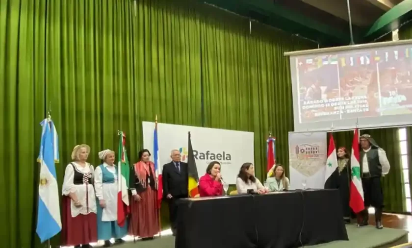 Presentaron en Rafaela la 18° Fiesta de las Colectividades de Esperanza Presentaron en Rafaela la 18° Fiesta de las Colectividades de Esperanza