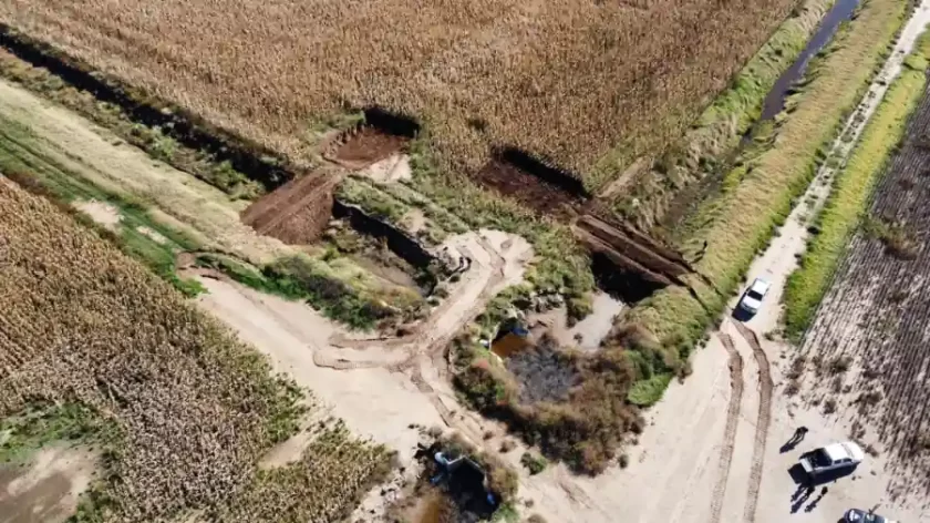Provincia clausuró histórico canal clandestino en el sur de Santa Fe Provincia clausuró histórico canal clandestino en el sur de Santa Fe