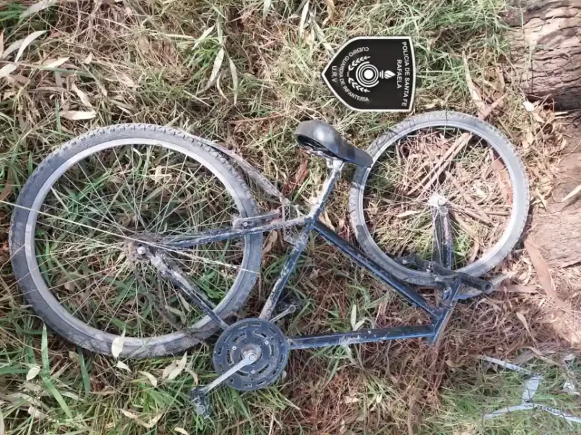 Hallazgo de una bicicleta abandonada en Rafaela Hallazgo de una bicicleta abandonada en Rafaela