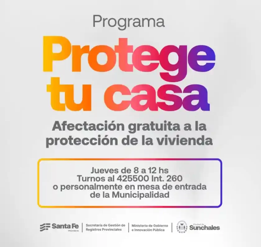 Programa: PROTEGE TU CASA Programa: PROTEGE TU CASA