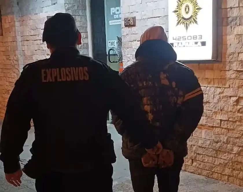 Un sujeto fue aprehendido por violación de domicilio en Rafaela detenido