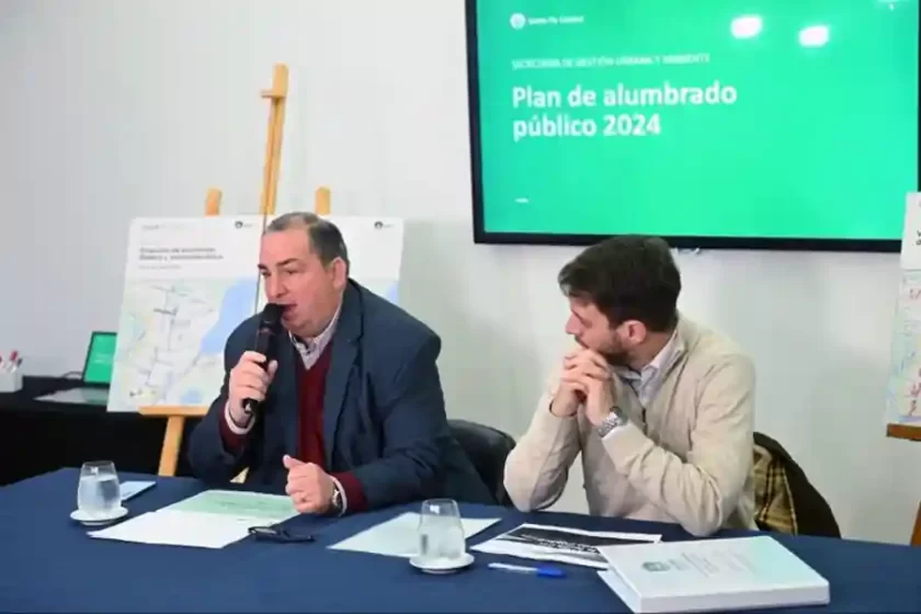Santa Fe: Se presentó un plan de alumbrado público para 80 barrios santafesinos Santa Fe: Se presentó un plan de alumbrado público para 80 barrios santafesinos