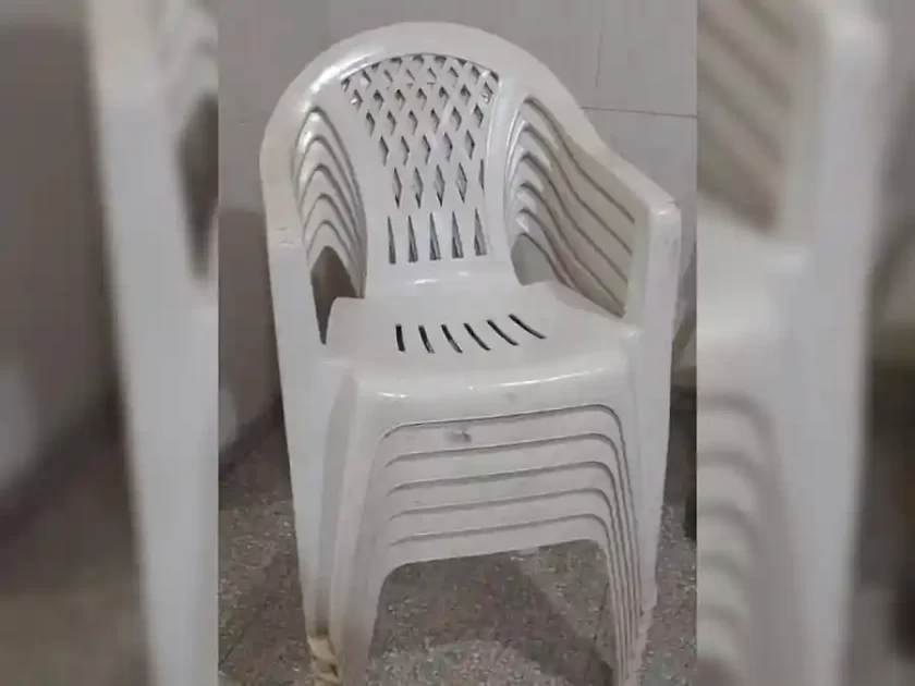 Detuvieron a un hombre por el robo de sillas gracias a las cámaras de seguridad Sillas