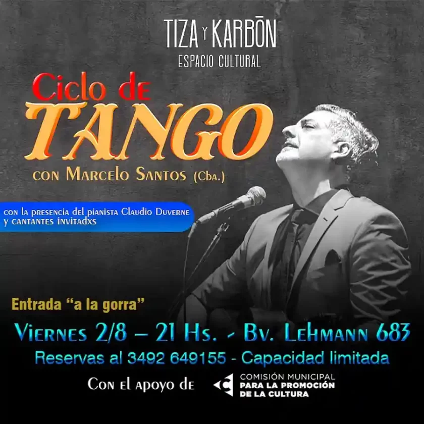 Rafaela: Ciclo de Tango en Tiza y Karbón tango