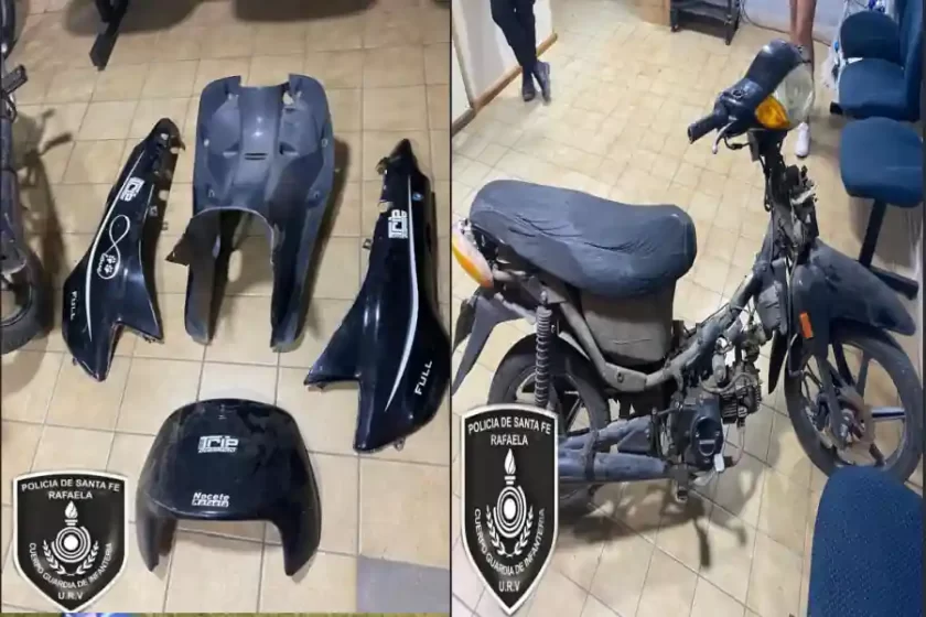 Rafaela: Secuestro de una motocicleta Rafaela: Secuestro de una motocicleta