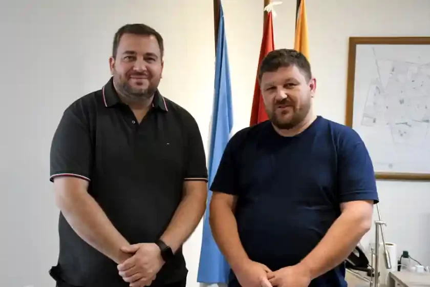 El Diputado Provincial Walter Ghione visitó Sunchales y se reunió con el Intendente Pablo Pinotti El Diputado Provincial Walter Ghione visitó Sunchales y se reunió con el Intendente Pablo Pinotti