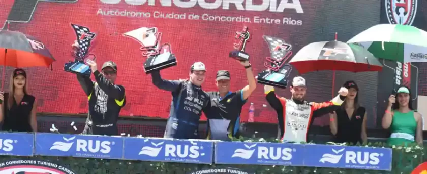 Matías Canapino tuvo su bautismo triunfal en la clase tres Matías Canapino tuvo su bautismo triunfal en la clase tres