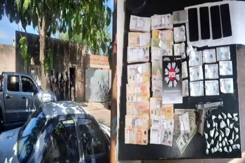 Barrio Guillermo Lehmann: detienen a un sospechoso por narcomenudeo y secuestran cocaína, dinero y un automóvil Barrio Guillermo Lehmann: detienen a un sospechoso por narcomenudeo y secuestran cocaína, dinero y un automóvil