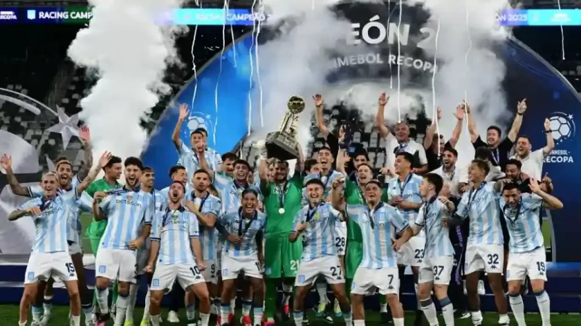 Racing venció a Botafogo y se coronó campeón de la Recopa Sudamericana Racing venció a Botafogo y se coronó campeón de la Recopa Sudamericana