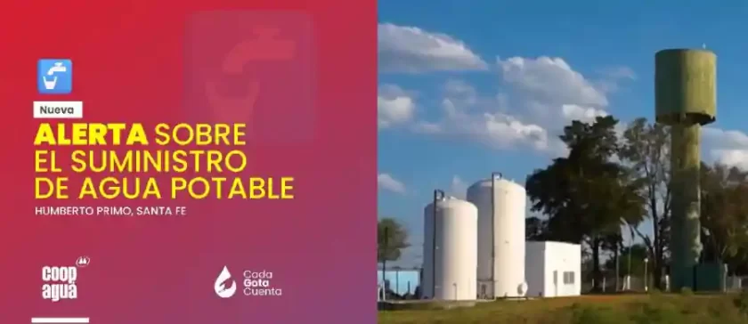 Alerta sobre el suministro de agua potable Alerta sobre el suministro de agua potable