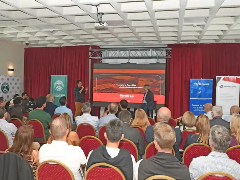 Un encuentro de primer nivel con tres grandes protagonistas del sector productivo nacional Un encuentro de primer nivel con tres grandes protagonistas del sector productivo nacional