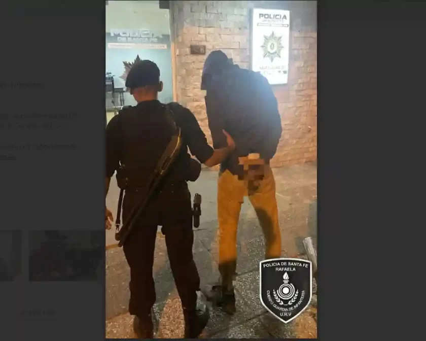 Rafaela: Detienen a un hombre in fraganti intentando robar cables de un acoplado Rafaela: Detienen a un hombre in fraganti intentando robar cables de un acoplado