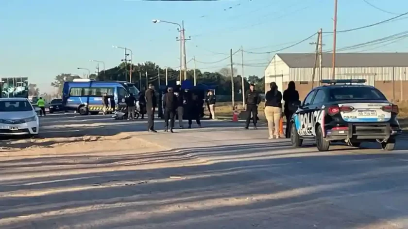 MONTE VERA: Motociclista fallece en violento choque en cruce de rutas 2 y 5 MONTE VERA: Motociclista fallece en violento choque en cruce de rutas 2 y 5