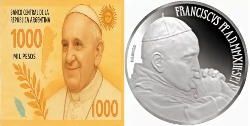 Propuesta en el Congreso: Un billete y una moneda para homenajear al Papa Francisco Propuesta en el Congreso: Un billete y una moneda para homenajear al Papa Francisco