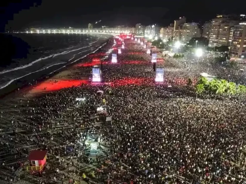 Brasil: La policía frustró un atentado con bomba durante el masivo show de Lady Gaga en Río Brasil: La policía frustró un atentado con bomba durante el masivo show de Lady Gaga en Río