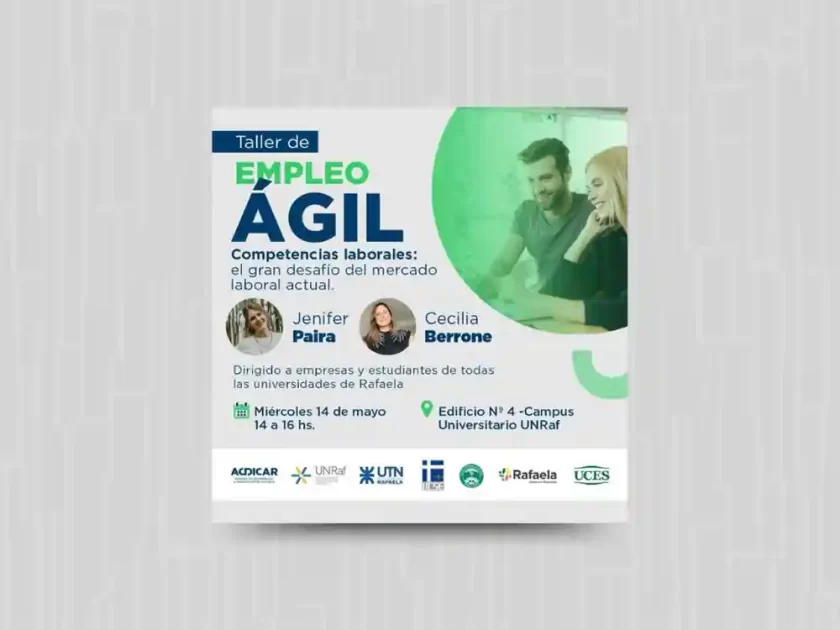 Taller de empleo ágil: “Competencias laborales: el gran desafío del mercado actual” Taller de empleo ágil: “Competencias laborales: el gran desafío del mercado actual”