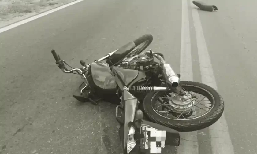 Lehmann: Motocicleta derrapa en Ruta 34; dos personas resultan con heridas leves Lehmann: Motocicleta derrapa en Ruta 34; dos personas resultan con heridas leves