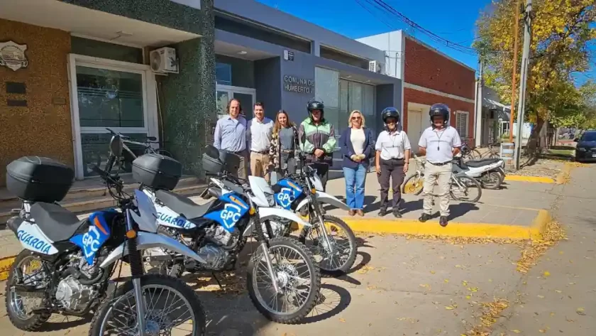 Humberto Primo invierte en seguridad con nuevas motos para la Guardia de Protección Ciudadana Humberto Primo invierte en seguridad con nuevas motos para la Guardia de Protección Ciudadana