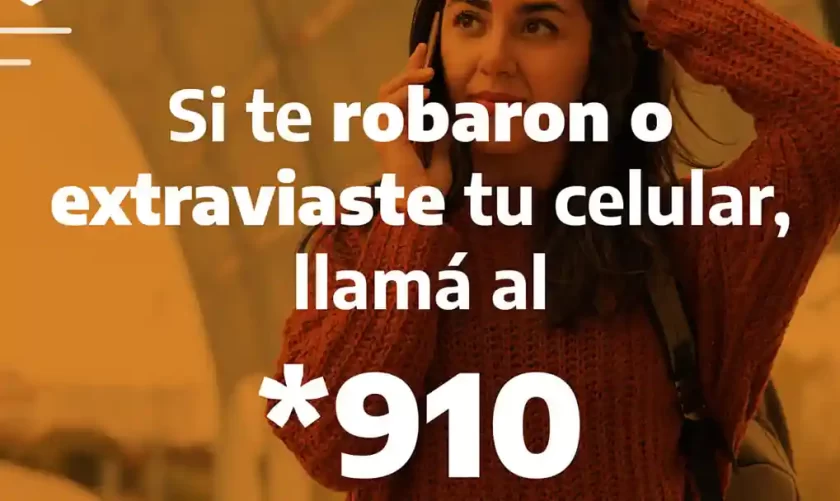 Línea *910: así funciona la nueva estrategia del Gobierno para frenar el robo de celulares en todo el país Línea *910: así funciona la nueva estrategia del Gobierno para frenar el robo de celulares en todo el país
