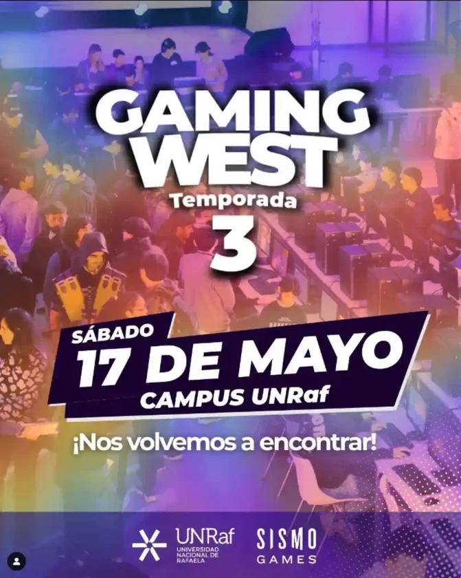 Gaming West 2025: llega la tercera edición del evento multitemático más importante de la región Gaming West 2025: llega la tercera edición del evento multitemático más importante de la región