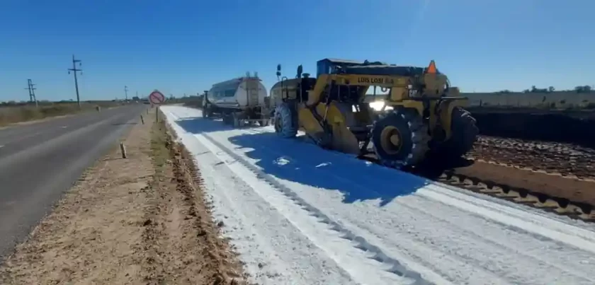 Avanzan a toda marcha las obras de la Autopista en la RN 34, cerca de Sunchales Avanzan a toda marcha las obras de la Autopista en la RN 34, cerca de Sunchales