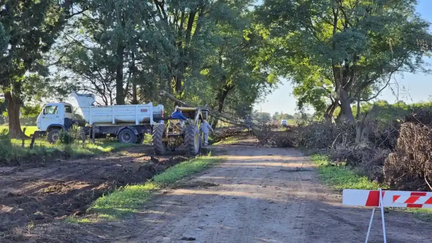 Avanza la obra del nuevo Tránsito Pesado en Humberto Primo Avanza la obra del nuevo Tránsito Pesado en Humberto Primo
