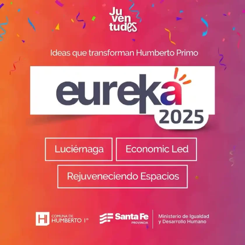 Tres proyectos fueron seleccionados en Humberto Primo en el marco del Programa Eureka Tres proyectos fueron seleccionados en Humberto Primo en el marco del Programa Eureka