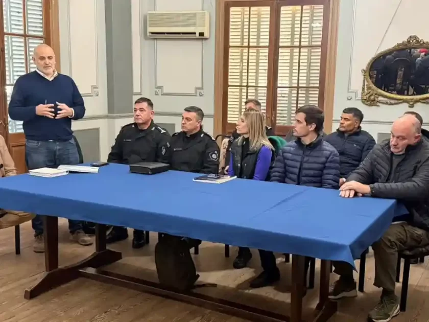 Rafaela: Cúpula policial y funcionarios se reunieron para analizar la situación del delito Rafaela: Cúpula policial y funcionarios se reunieron para analizar la situación del delito