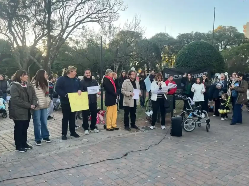 Rafaela se sumó a la protesta nacional por la emergencia en discapacidad Rafaela se sumó a la protesta nacional por la emergencia en discapacidad