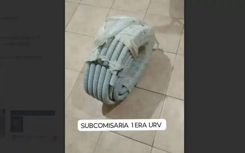 Rafaela: Secuestraron caños plásticos en un procedimiento policial Rafaela: Secuestraron caños plásticos en un procedimiento policial