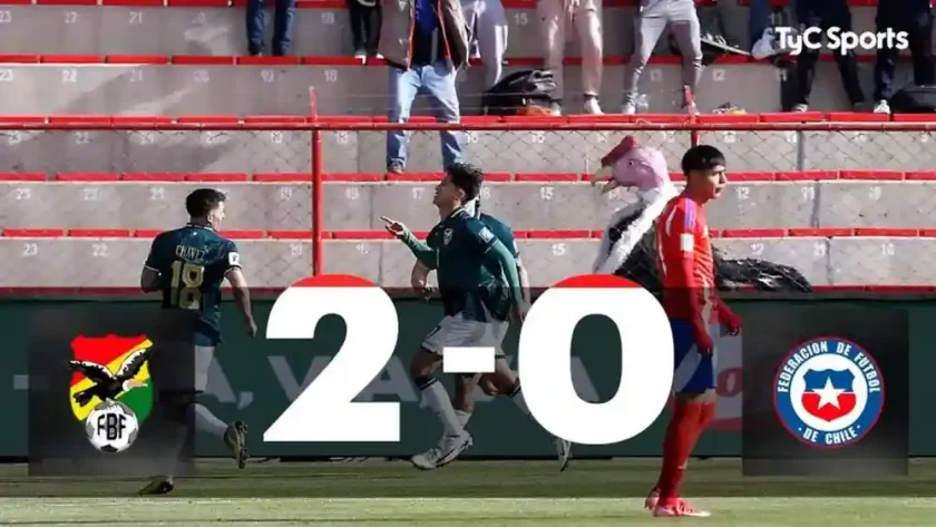 Bolivia le quitó el sueño mundialista a Chile con un contundente 2-0 en El Alto Bolivia le quitó el sueño mundialista a Chile con un contundente 2-0 en El Alto