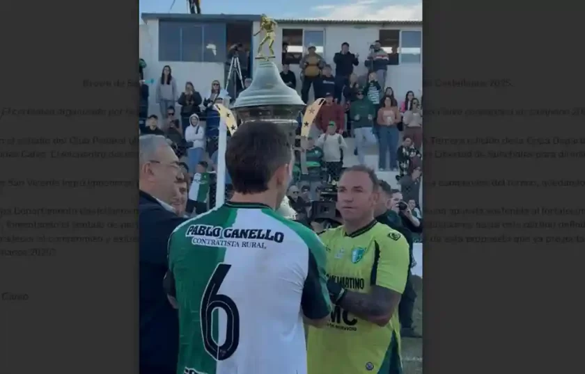 Brown de San Vicente Campeón de la Tercera edición de la Copa Departamento Castellanos Brown de San Vicente Campeón de la Tercera edición de la Copa Departamento Castellanos