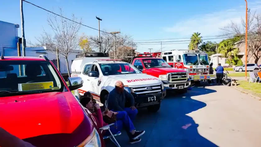 Gran participación en la Kermesse organizada por Bomberos Voluntarios de Humberto Primo Gran participación en la Kermesse organizada por Bomberos Voluntarios de Humberto Primo