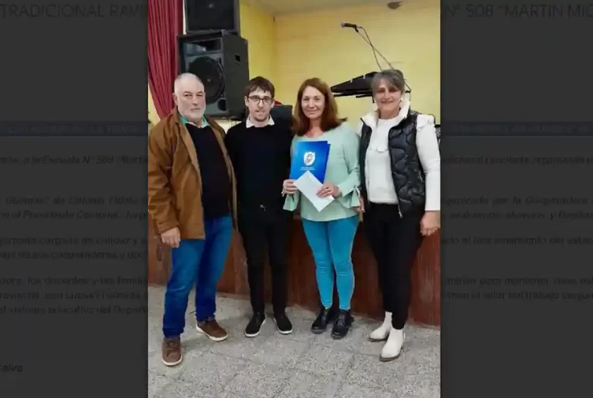 Alcides Calvo acompañó la tradicional raviolada organizada por la Escuela N° 508 “Martín Miguel de Güemes” de Colonia Fidela Alcides Calvo acompañó la tradicional raviolada organizada por la Escuela N° 508 “Martín Miguel de Güemes” de Colonia Fidela