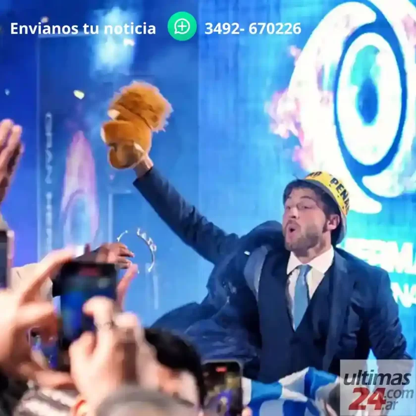 Gran Hermano: Tato Algorta se consagra campeón en una final histórica frente a Ulises Apóstolo Gran Hermano: Tato Algorta se consagra campeón en una final histórica frente a Ulises Apóstolo