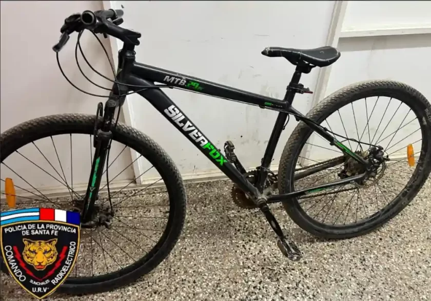 Hallazgo en Sunchales: Recuperan bicicleta robada Hallazgo en Sunchales: Recuperan bicicleta robada