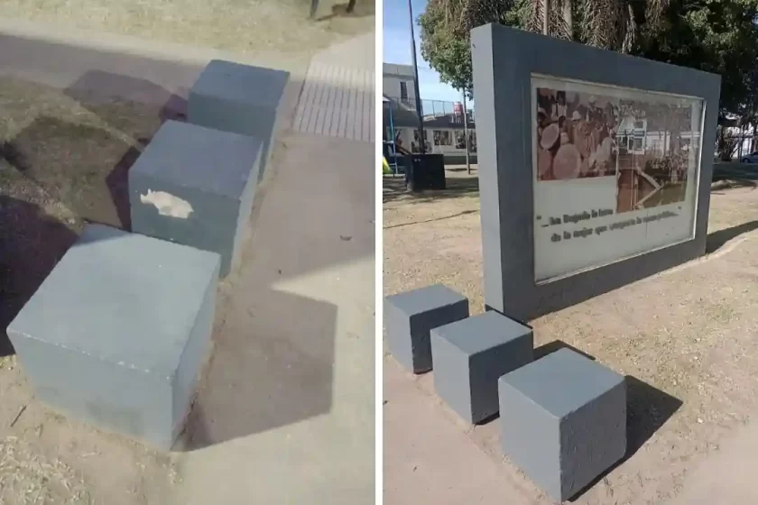 La Municipalidad intervino la Plaza Eva Perón para mejorar su infraestructura La Municipalidad intervino la Plaza Eva Perón para mejorar su infraestructura