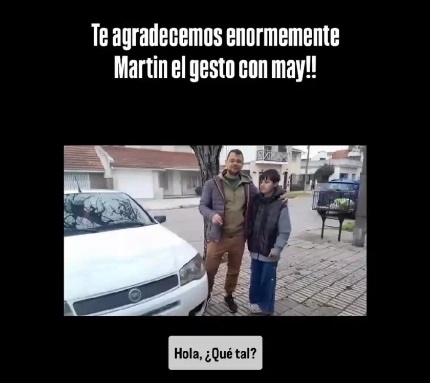 Un gesto de oro: Ganador de rifa devuelve un auto para ayudar a Mailén en su lucha contra la neurofibromatosis Un gesto de oro: Ganador de rifa devuelve un auto para ayudar a Mailén en su lucha contra la neurofibromatosis
